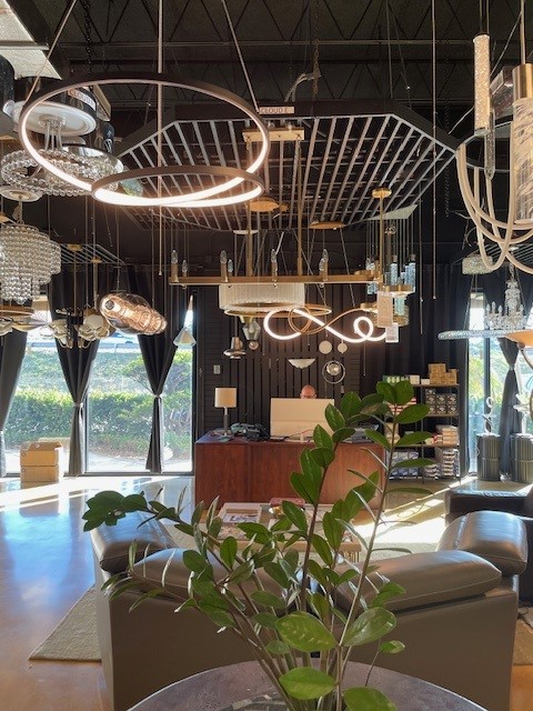 Inside the Hold the Spec showroom in Hallandale Beach