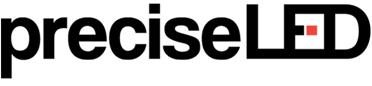 Precise LED logo
