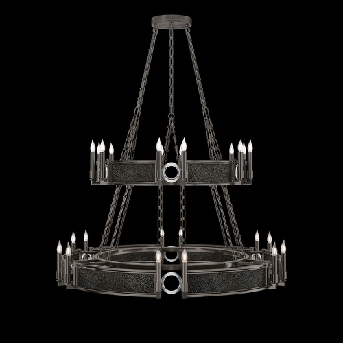 Mirage round chandelier by Fine Art Handcrafted Lighting