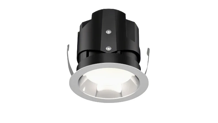 Lightolier Calculite LED round downlight trim, front view